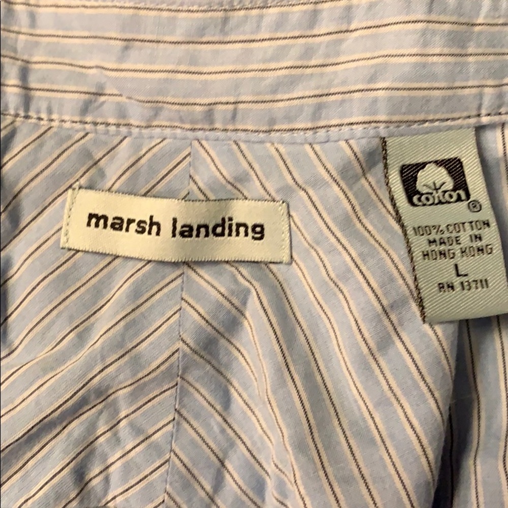 Blue button down - Picture 3 of 3